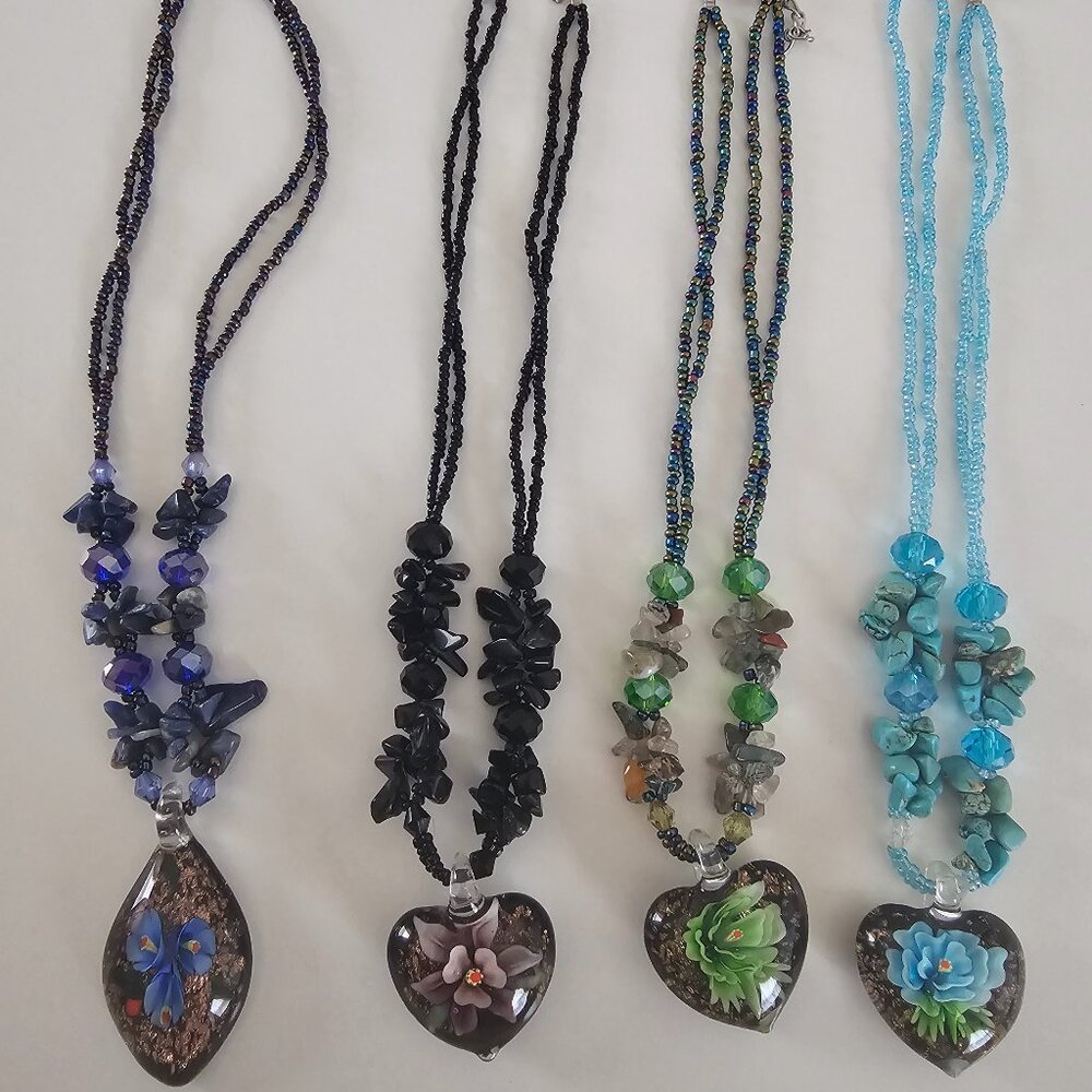 Multicolor Necklace Set